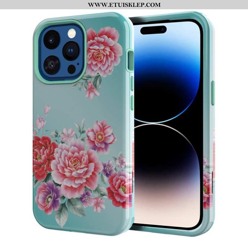 Etui do iPhone 14 Pro Max Zabytkowe Kwiaty